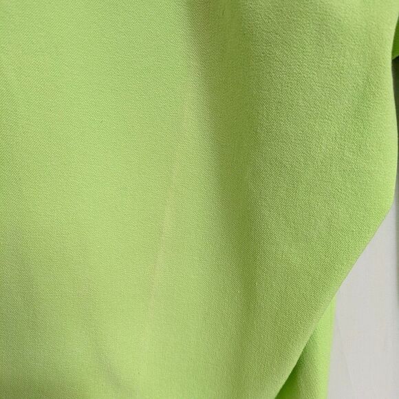 Lilly Pulitzer Green Stretch Pants Size 8 Floral Cuffs Stretchy 90's Retro - Picture 11 of 11